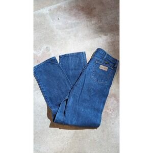 Wrangler Vintage 90's Jeans Menswear Denim Blue Cotton Cowboy Western 34 x 36